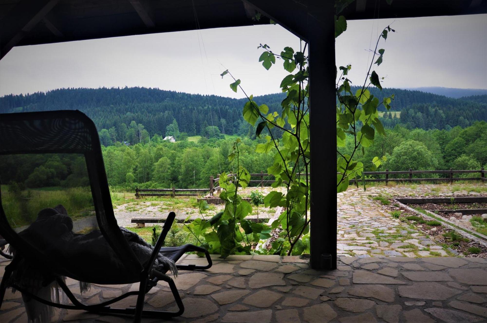 Chata Nad Dzika Orlica Z Jacuzzi Poniatow Exterior foto